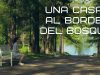 una casa al borde del bosque